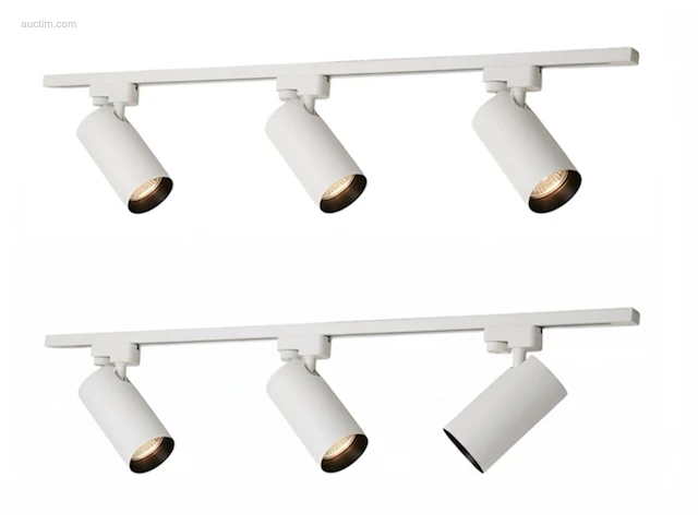 (2 x) 2 x 2 meter railsysteem met 6 st railspot... - afbeelding 3 van  10