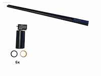 (2 x) 2 x 2 metre track system with 6 pcs track... - afbeelding 10 van  14