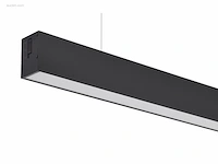 (2 x) 2 x 40w led 120cm linear hanglamp 3 kleur... - afbeelding 6 van  8