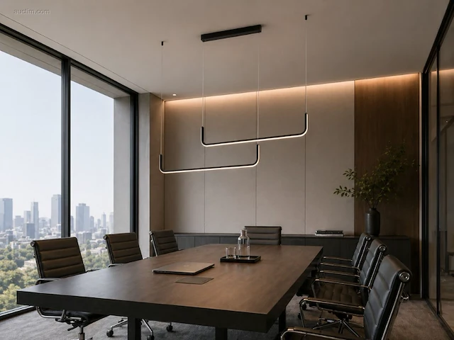 (2 x) 2 x alura linear hanglamp zand zwart... - afbeelding 8 van  9
