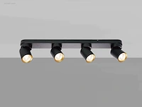 (2 x) 2 x gu10 opbouwspot armatuur 4 cilinder... - afbeelding 5 van  6