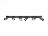 (2 x) 2 x gu10 opbouwspot armatuur 6 cilinders... - afbeelding 3 van  4