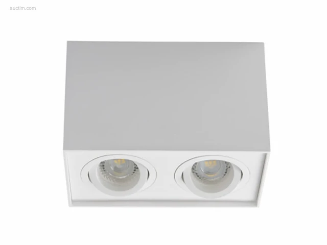 (2 x) 2 x gu10 opbouwspot armatuur dual fittingen... - afbeelding 3 van  6