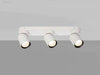 (2 x) 2 x gu10 opbouwspot armatuur triple... - afbeelding 4 van  6