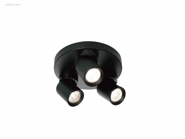 (2 x) 2 x rond gu10 opbouwspot armatuur triple... - afbeelding 1 van  8