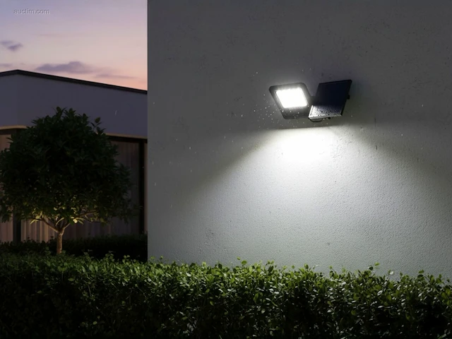 (2 x) 2 x solar 1000 lumen led breedstraaler met... - afbeelding 5 van  10