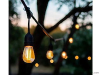 2 x 20 meter sfeervolle lichtketting - afbeelding 4 van  7