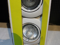 2 x 3 inbouwspots wit - afbeelding 1 van  2