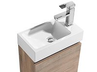 2 x 40cm toiletmeubel grey eik - como 40-02 - afbeelding 4 van  7