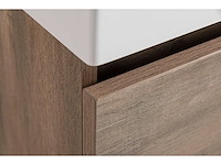 2 x 40cm toiletmeubel grey eik - como 40-02 - afbeelding 5 van  7