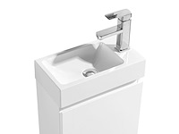 2 x 40cm toiletmeubel mat wit - como 40-03 - afbeelding 4 van  7