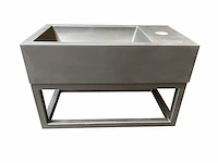 2 x 40cm wit fonteinset - cubo mat wit - afbeelding 2 van  4