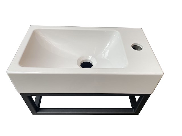 2 x 40cm wit fonteinset - cubo wit - afbeelding 4 van  6