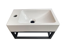 2 x 40cm wit fonteinset - cubo wit - afbeelding 3 van  6