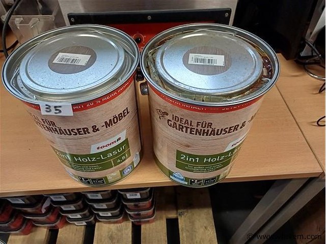 2 x 4,8 liter houtbeschermer - afbeelding 1 van  1