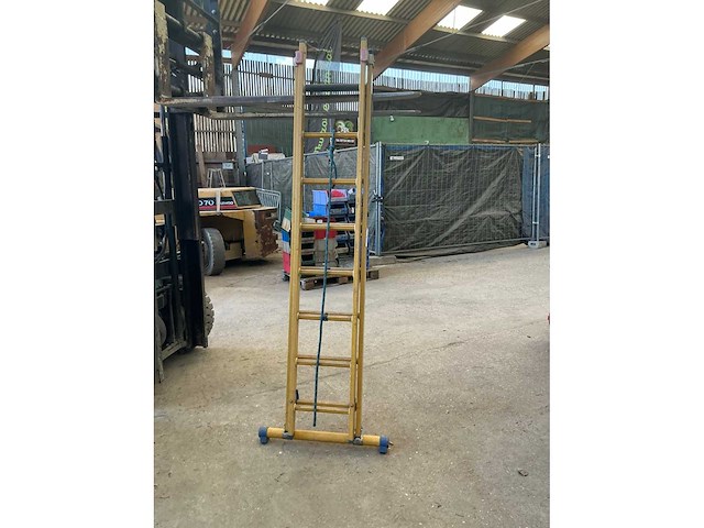 2 x 8 2-delige schuifladder - afbeelding 1 van  3
