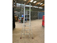 2 x 8 schuifladder - afbeelding 2 van  4