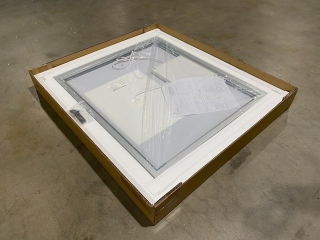 2 x 80cm led spiegel met zwart frame - afbeelding 7 van  8