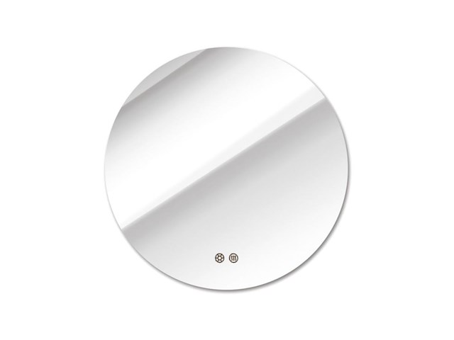 2 x 80cm rond led spiegel - afbeelding 1 van  5