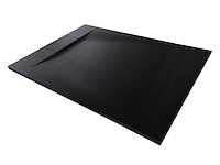 2 x 90x120cm smc douchebak - zwart - afbeelding 1 van  7