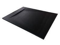 2 x 90x140cm smc douchebak - zwart - afbeelding 1 van  7