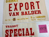 2 x affiche lambrechts berlaar - afbeelding 1 van  1