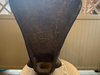 2 x afrikaans beeld handgemaakt