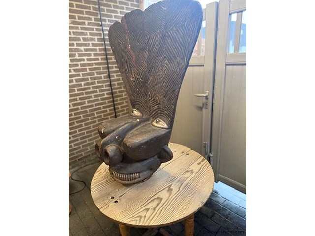 2 x afrikaans beeld handgemaakt - afbeelding 2 van  4