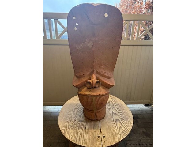 2 x afrikaans beeld handgemaakt - afbeelding 4 van  4