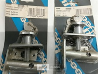 2 x afsluitbare insteekgrendel doorn 50 mm - afbeelding 3 van  3