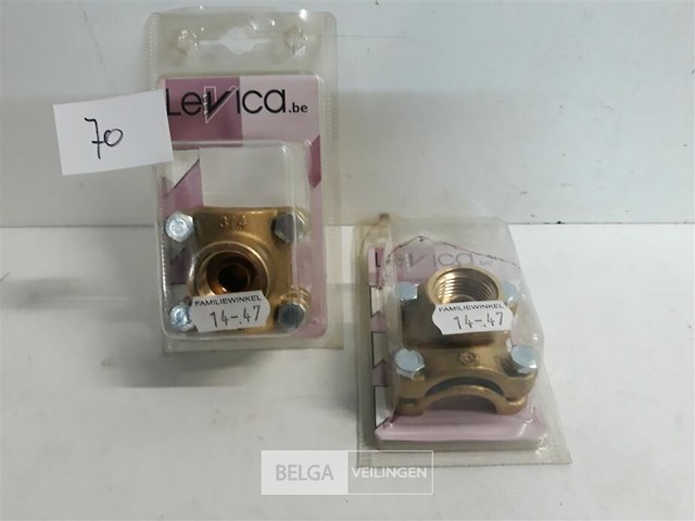 2 x aftap naar ½ buis ¾ - afbeelding 2 van  3