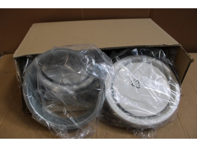 2 x afvoerventiel ø200 luxe in wit metaal - afbeelding 2 van  2