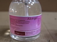 2 x alcoholgel met dispenser (500ml) - afbeelding 2 van  3