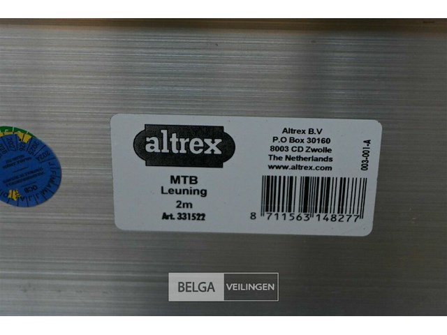 2 x altrex mtb leuning - afbeelding 5 van  5