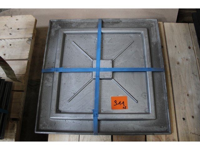 2 x alu deksel enkel bodem 400x400 - afbeelding 1 van  1