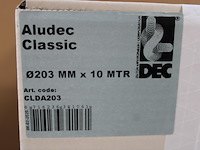 2 x aludec classic aluminium flexibel ø203 - 10 meter - afbeelding 1 van  2