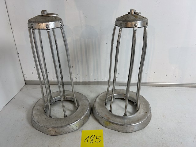 2 x alupminium worsten staander - afbeelding 1 van  1