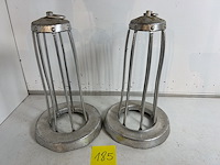 2 x alupminium worsten staander - afbeelding 1 van  1