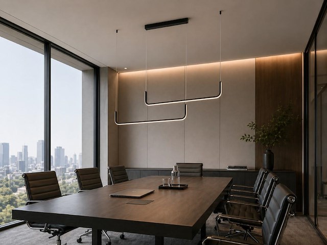 2 x alura linear hanglamp zand zwart 100cm&100cm duo lijn 40w led cct 3 kleur & 3 stappen dimmen - afbeelding 7 van  9