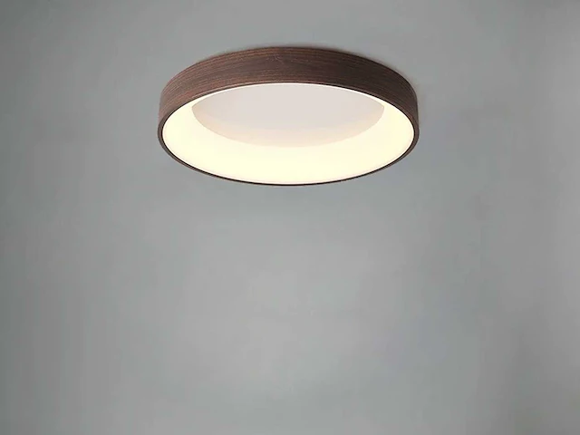 2 x anello led plafond lamp noten - afbeelding 1 van  6