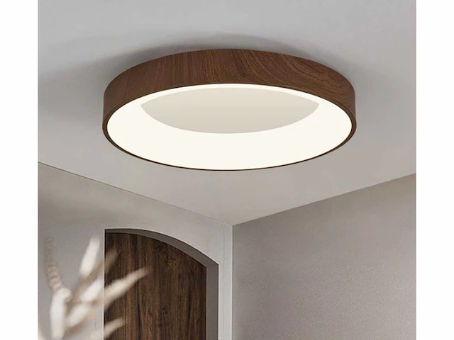2 x anello led plafond lamp noten - afbeelding 6 van  6