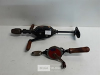 2 x antiek boormachine - afbeelding 1 van  3