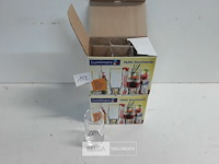 2 x apero glaasjes 6 stuks 6cl - afbeelding 2 van  3