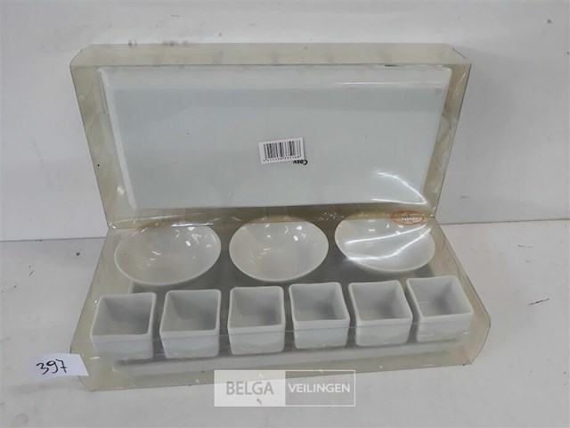2 x apero schaaltjes op bord 10 delig - afbeelding 3 van  3