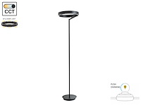 2 x arcao design vloerlamp zwart 35cm 22w led cct 3 kleur dimbaar - afbeelding 2 van  7