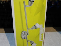 2 x armatuur met 4 led spots 3w = 32 w beweegbare armen - afbeelding 1 van  2