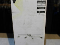 2 x armatuur met 4 led spots 3w = 32 w beweegbare armen - afbeelding 2 van  2