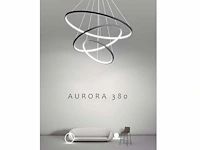 2 x aurora 360 design armatuur zilver - afbeelding 4 van  5