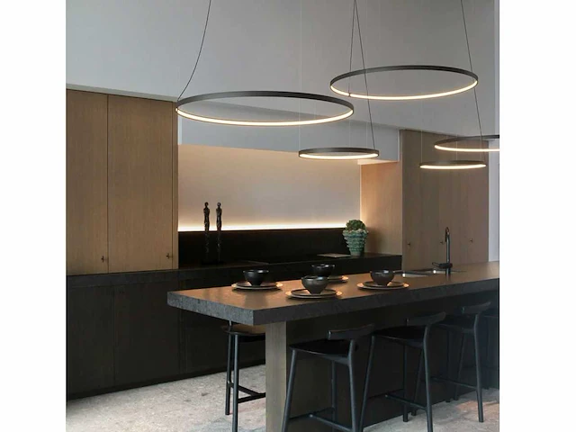 2 x aurora 80 hang lamp zwart - afbeelding 2 van  10