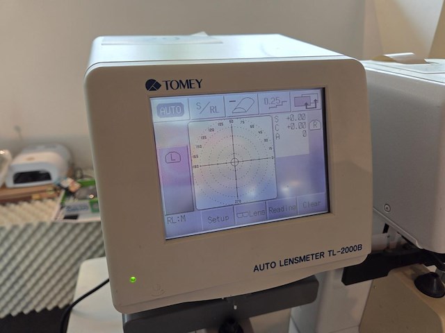 2 x autolensmeter tomey tl-2000b + tl-1000 - afbeelding 6 van  13